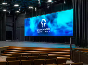 ビデオ壁の高い明るさは教会映画館の会議のための表示を導いた