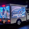広告のための多機能バンの屋外の移動式看板 LED 車